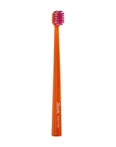 Зубная щетка средней жесткости Toothbrush Orange Janeke