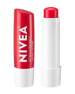 Бальзам для губ с ароматом клубники Бальзам для губ Фруктовое сияние Nivea