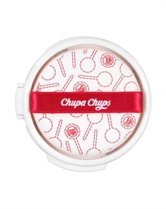 Сменный блок для тональной основы-кушона для лица Candy Glow Cushion Strawberry Refill Chupa chups