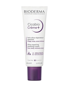 Восстанавливающий и успокаивающий крем для лица и тела Cicabio Creme+ Ultra-repairing Soothing Cream Bioderma