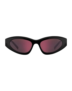 Унисекс солнцезащитные очки в пластиковой оправе Sunglasses 1282/S807 Черный Hugo