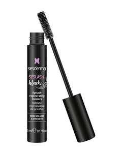 Восстанавливающая тушь для ресниц Seslash Black Eyelash Regenerating Mascara Sesderma