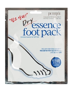 Смягчающая питательная маска-носочки для ног Dry Essence Foot Pack Petitfee