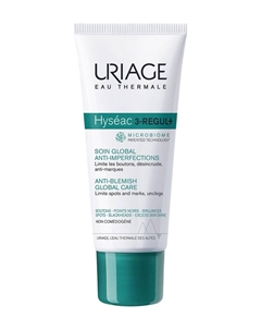 Универсальный крем для кожи, склонной к акне против несовершенств Hyseac 3-Regul+ Anti-Blemish Global Care Uriage