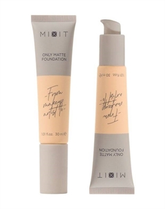 Матирующая тональная основа для лица Make Up Only Matte Foundation Mixit