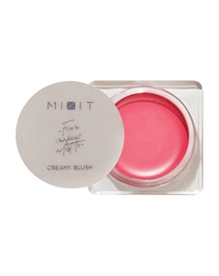 Кремовые румяна для лица Make Up Creamy Blush Mixit