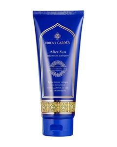 Увлажняющий крем после загара для его усиления и продления Moisturizing After Sun Tan Activator Cream Orient garden