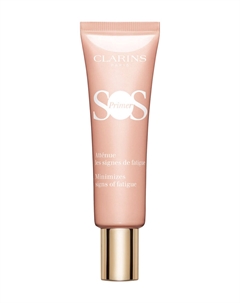 База под макияж для устранения следов усталости SOS Primer Pink Clarins