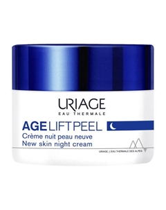 Антивозрастной крем-пилинг для лица Age Lift Peel New Skin Night Cream Uriage