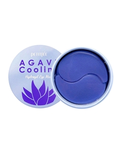 60 гидрогелевых патчей для области вокруг глаз с охлаждающим эффектом Agave Cooling Hydrogel Eye Mask Petitfee