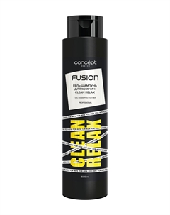 Тонизирующий шампунь-гель для душа Concept Moscow Fusion Men Clean Relax Gel + Shampoo Concept fusion