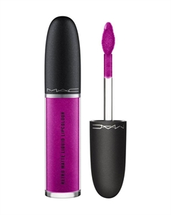 Жидкая матовая помада с металлическим эффектом Retro Matte Liquid Lipcolour Metallics Mac