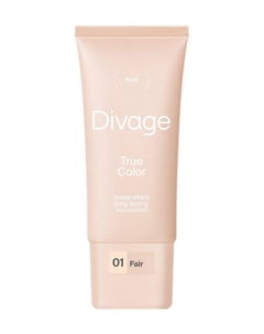 Тональный крем для лица True Color Matte Effect Foundation Divage