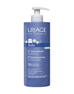 Детский очищающий пенящийся крем для купания 1st Cleansing Cream Uriage