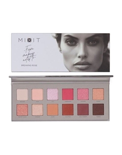 Палетка теней для век Make Up Breaking Rose Eyeshadow Palette Mixit