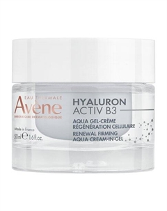 Регенерирующий дневной аква-гель для лица Hyaluron Activ B3 Renewal Firming Aqua Cream-in-Gel Avene