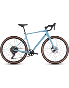 Шоссейный велосипед Nuroad Pro, год 2025, цвет Голубой-Черный, ростовка 21 Cube