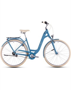 Женский велосипед Ella Easy Entry, год 2025, цвет Синий, ростовка 18 Cube