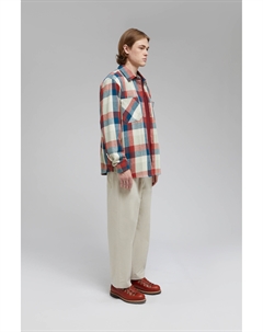 Рубашка из хлопковой фланели в клетку Finn flare