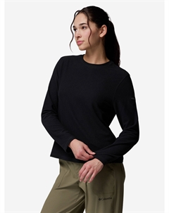 Лонгслив женский Brea Falls Grid Crew Ls, Черный Columbia