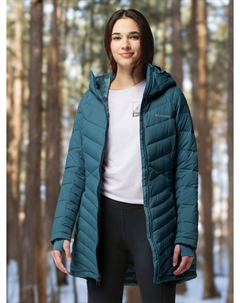 Куртка утепленная женская Joy Peak II Mid Jacket, Голубой Columbia