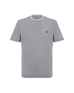 Хлопковая футболка Brunello cucinelli