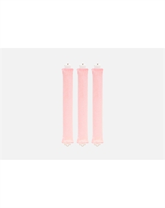 Бигуди-бублики для объема волос и локонов Розовые 3 шт Begoodini