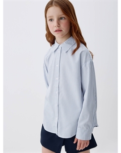 Школьная рубашка оверсайз для девочек Sela