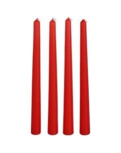 Свеча Античная, 4 шт, НТС, подвес, красная Антей кэнд