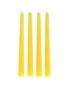 Свеча Античная, 4 шт, НТС, подвес, желтая Антей кэнд