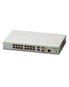 Коммутатор AT-FS980M/18 16x10/100T ports and 2xCombo ports (100/1000X SFP or 10/100/1000T Copper), AC power Allied telesis
