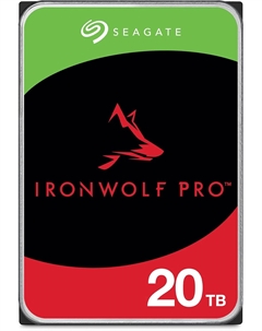 Жесткий диск 20TB SATA 6Gb/s ST20000NT001 Ironwolf Pro 512E 7200rpm 256MB 3.5" Seagate