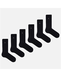 Комплект носков Athletic Cotton Blend 6-Pack Polo ralph lauren