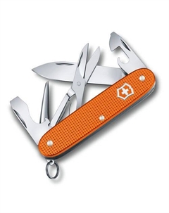 Складной нож Pioneer X, функций: 9, 93мм, оранжевый, коробка подарочная Victorinox