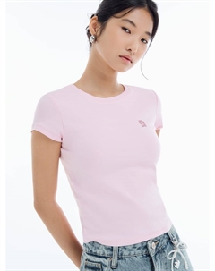 Футболка однотонная с коротким рукавом Твое