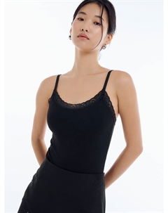 Легкое боди из вискозы на бретелях Твое