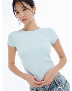 Футболка однотонная с коротким рукавом Твое