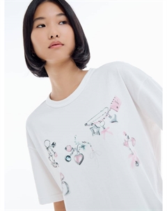 Свободная хлопковая футболка Твое