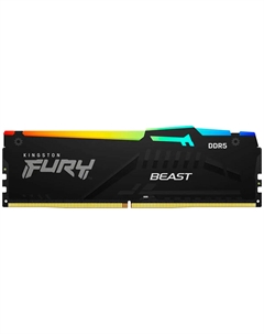 Оперативная память Kingston DDR5 16GB 6000MHz FURY Beast RGB EXPO (KF560C30BBEA-16)
