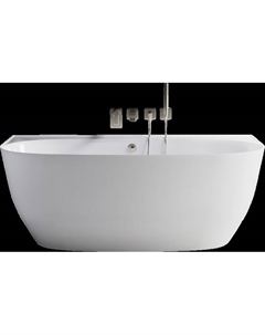 Ванна из искусственного камня Атрия 01010075 170x85 см, пристенная, овальная, на ножках Astra form