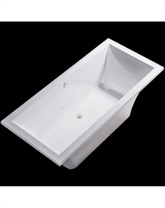 Ванна из искусственного камня Лотус 01010077 185x85 см, отдельностоящая, матовая белая, на ножках Astra form