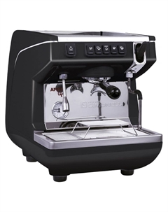 Кофемашина рожковая Appia Life 1Gr S высокая группа, черная Nuova simonelli
