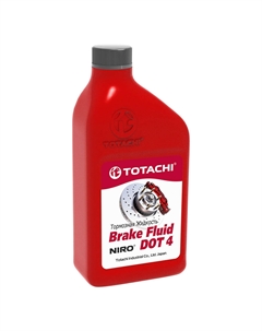 Жидкость Тормозная DOT4 NIRO Brake Fluid 0.910кг Totachi
