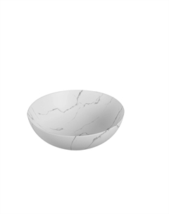 Напольная раковина 40 см CR3301MWM2 мрамор матовый белый Ceruttispa