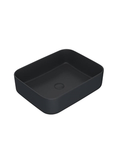 Раковина накладная Bridge 50 см BRIBM05i27 черный матовый Iddis