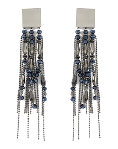 Серьги с застежкой на гвоздик Peserico