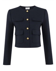 Жакет с накладными карманами Parosh