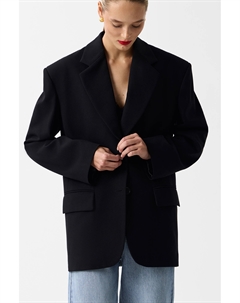 Жакет оверсайз черного цвета 2mood