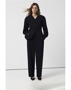 Брюки-бананы черного цвета 2mood