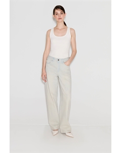 Джинсы Straight Fit ST203 винтажного голубого цвета 2mood